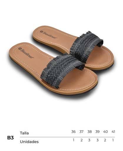 [CBTRZA1036-41] Carton Brasileras Treza (Black, B3)