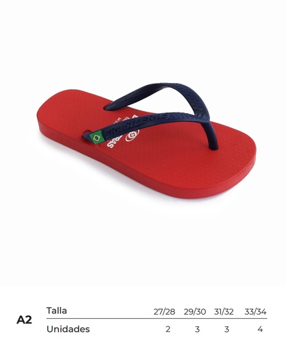 Carton Brasileras Classic Combi Brasil NL KID